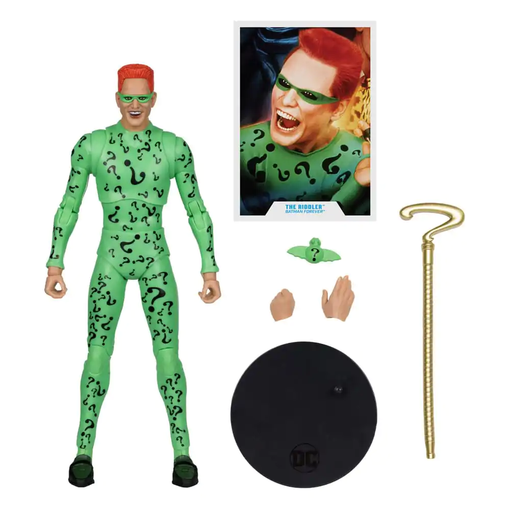 DC Build A Megafig akční figurka Batman Forever The Riddler (Gold Label) 18 cm fotografii produktu