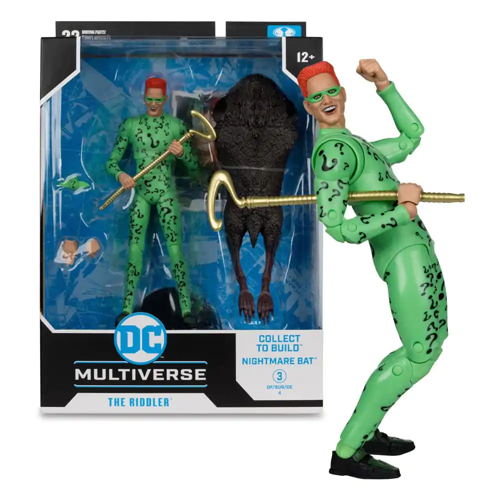 DC Build A Megafig akční figurka Batman Forever The Riddler (Gold Label) 18 cm fotografii produktu