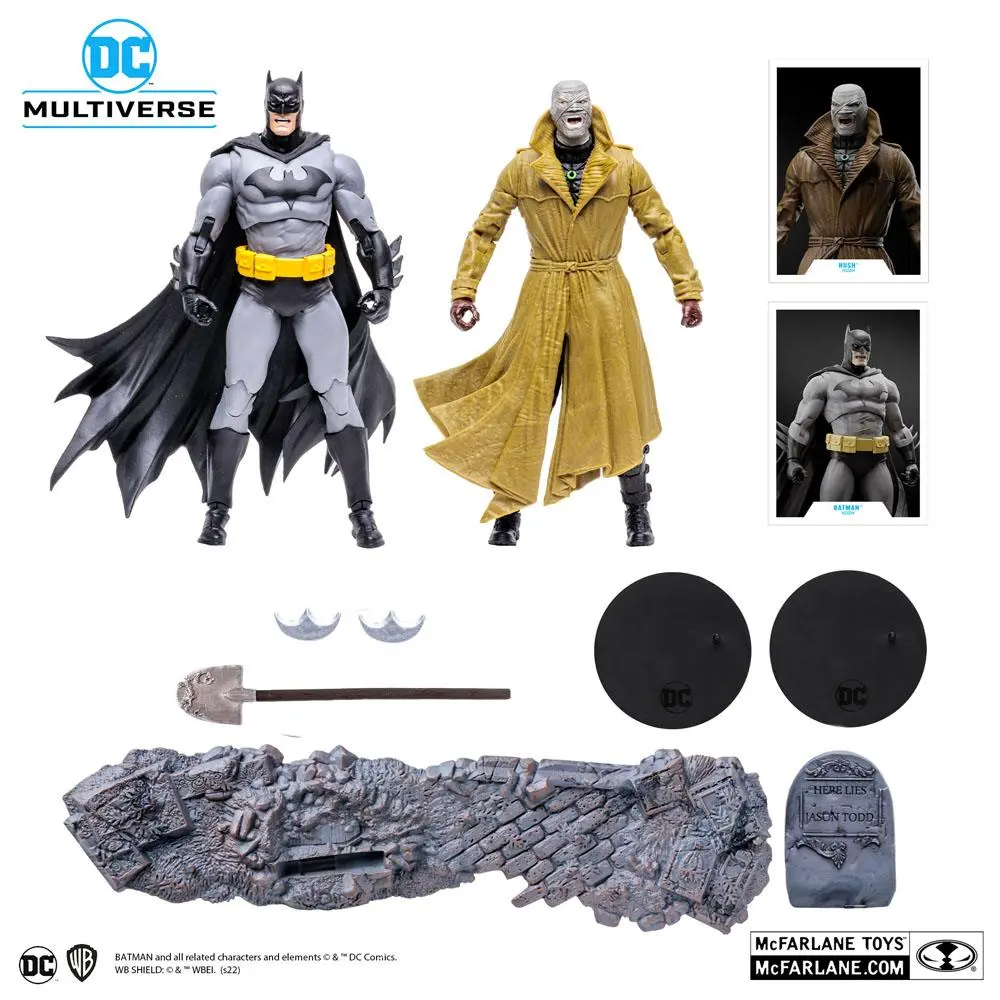 Sběratelské balení akčních figurek DC Batman vs. Hush 18 cm fotografii produktu