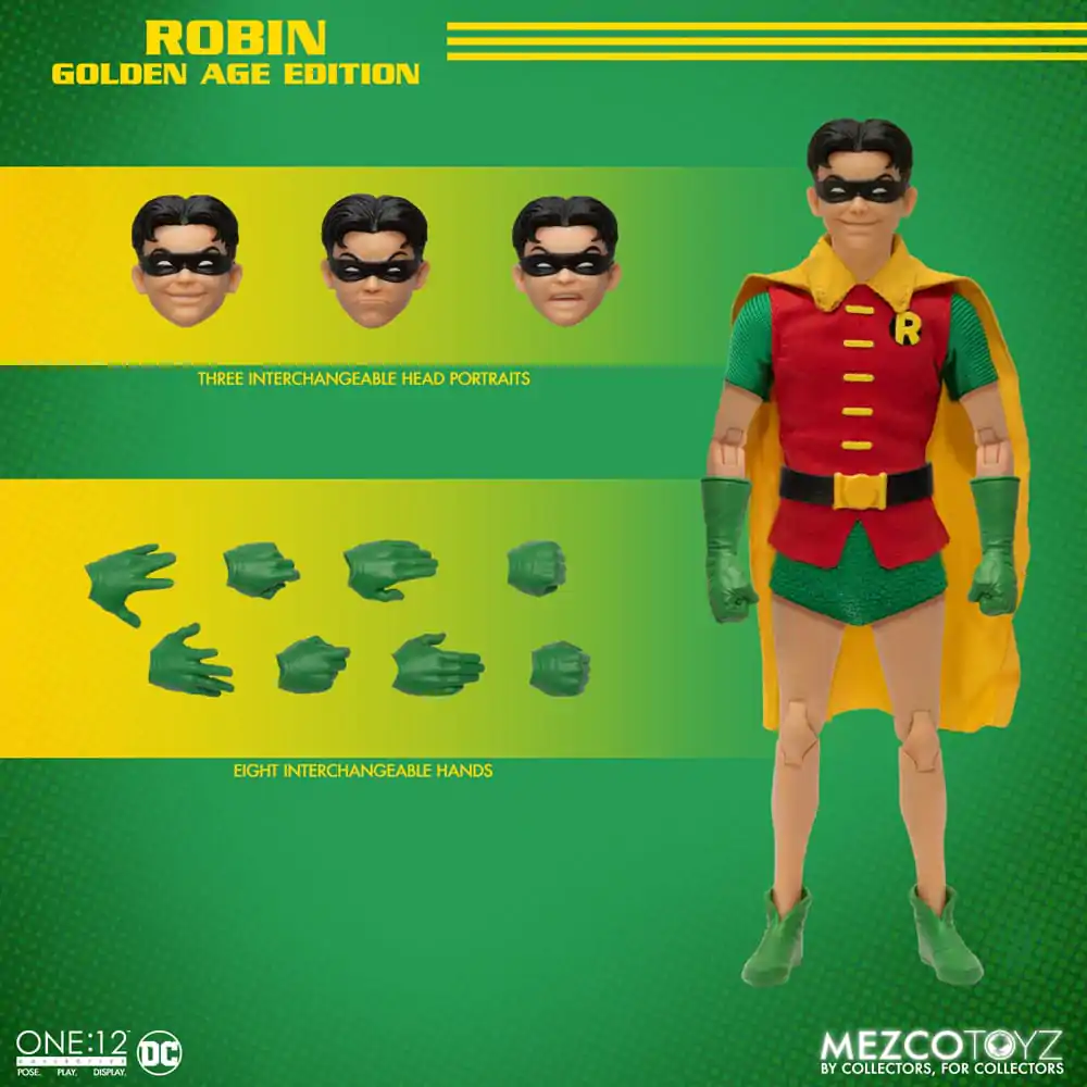 Akční figurka DC Comics 1/12 Robin (Golden Age Edition) 16 cm fotografii produktu