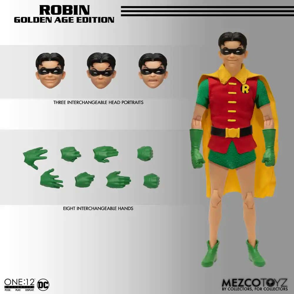 Akční figurka DC Comics 1/12 Robin (Golden Age Edition) 16 cm fotografii produktu