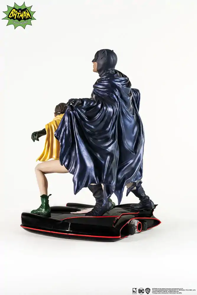 DC Comics PVC Diorama Socha 1/8 Batman & Robin 1966 23 cm fotografii produktu