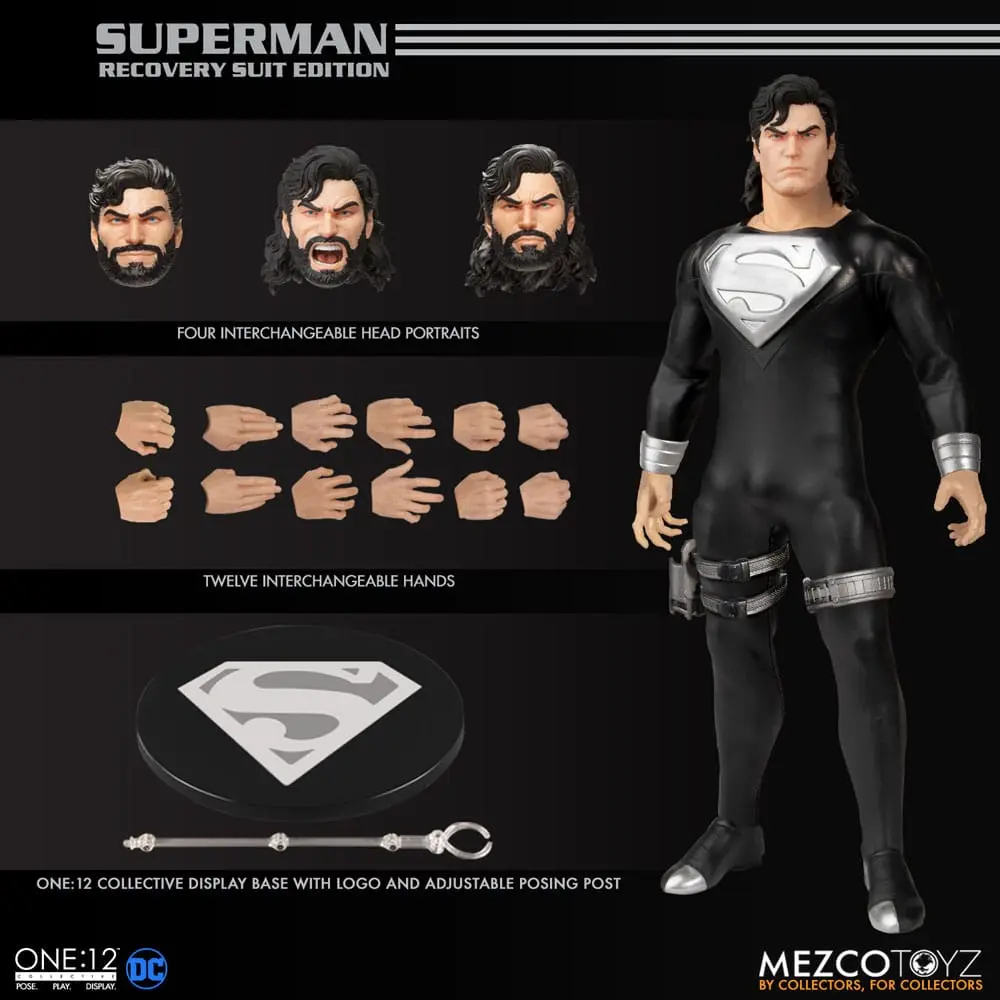 Akční figurka DC Comics 1/12 Superman (Recovery Suit Edition) 16 cm fotografii produktu