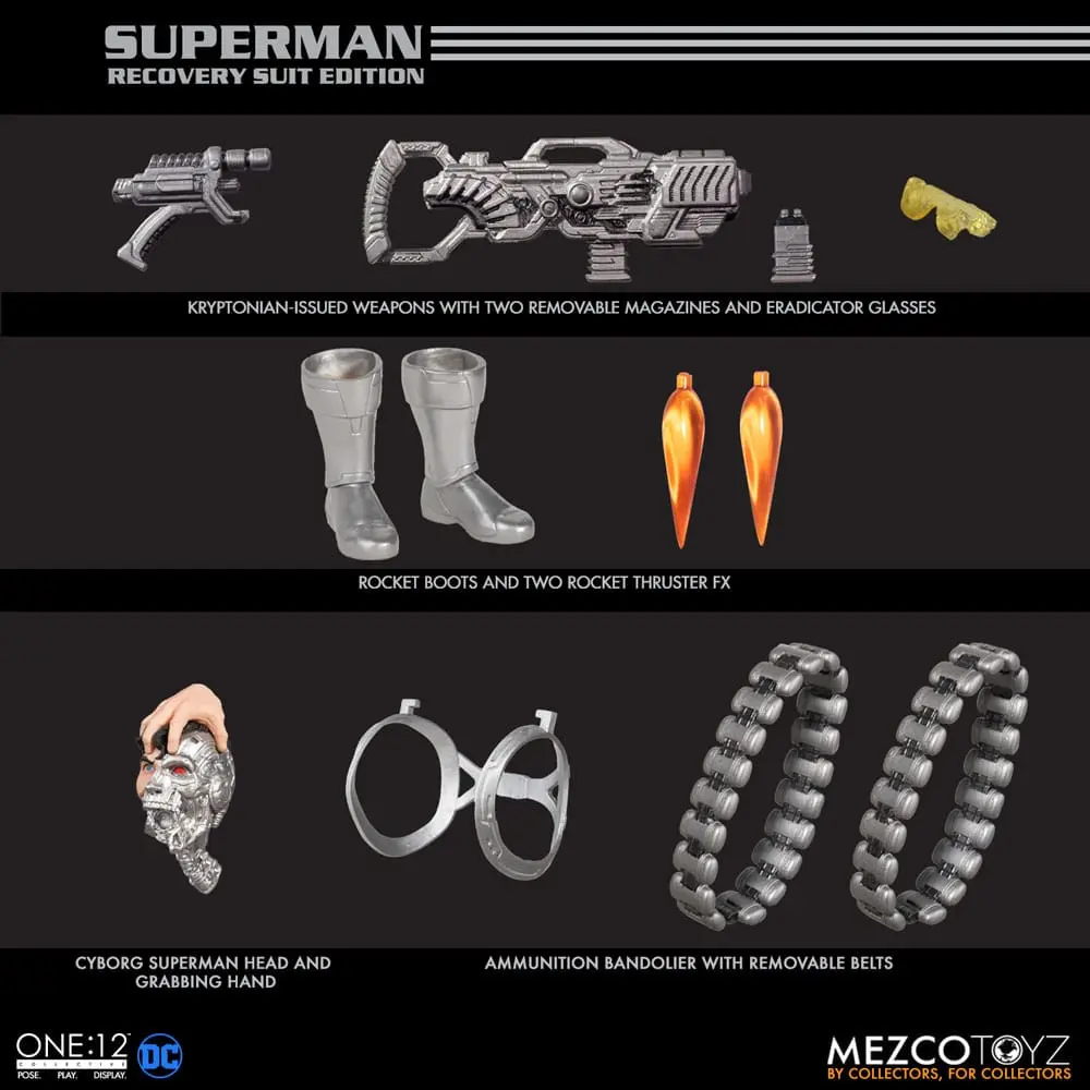 Akční figurka DC Comics 1/12 Superman (Recovery Suit Edition) 16 cm fotografii produktu