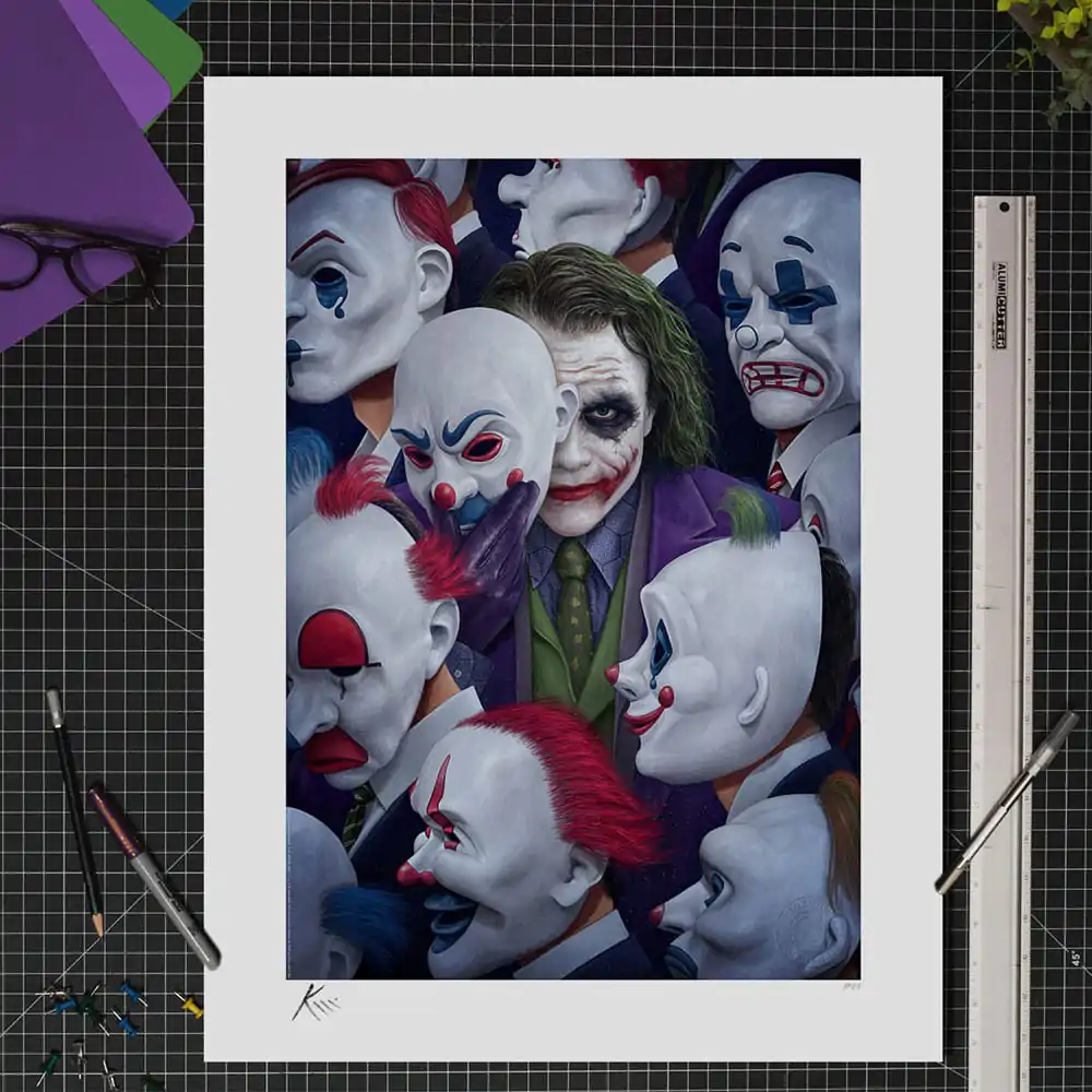 DC Comics Art Print Agent of Chaos 46 x 61 cm - nezarámovaný fotografii produktu