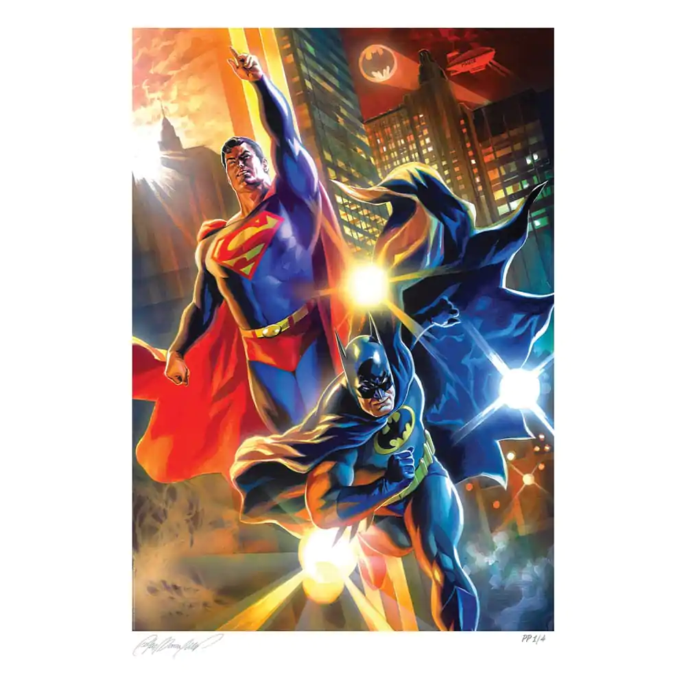 DC Comics Art Print Batman & Superman: World's Finest 61 x 46 cm - bez rámu fotografii produktu