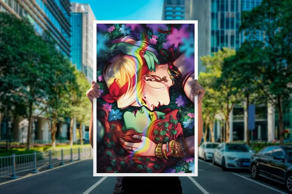DC Comics Art Print Harley & Ivy 41 x 61 cm - bez rámu fotografii produktu