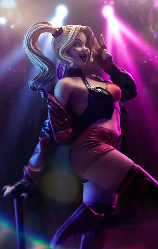 DC Comics Art Scale Socha 1/10 Harley Quinn (Gotham City Sirens) 22 cm fotografii produktu