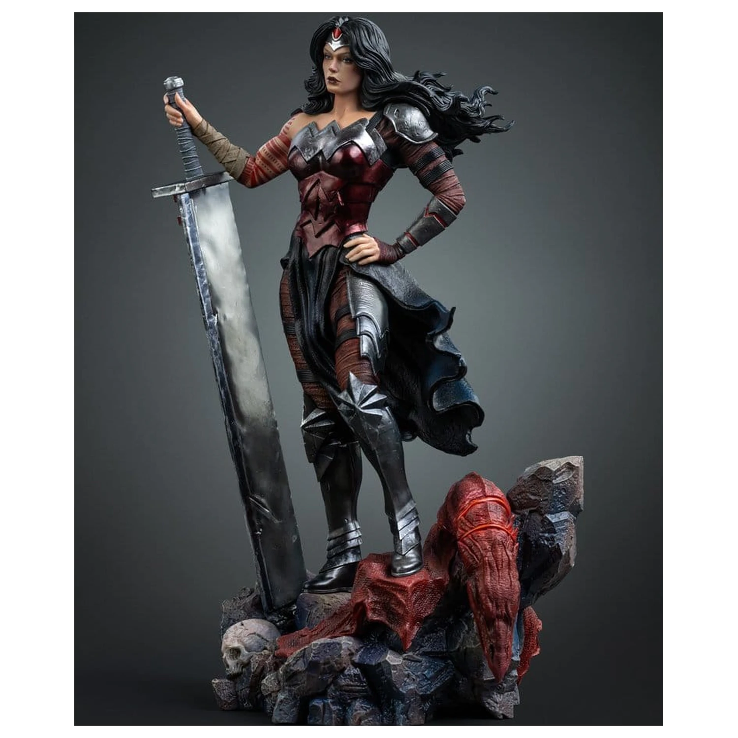 DC Comics Art Scale socha 1/10 Wonder Woman Absolute 25 cm fotografii produktu
