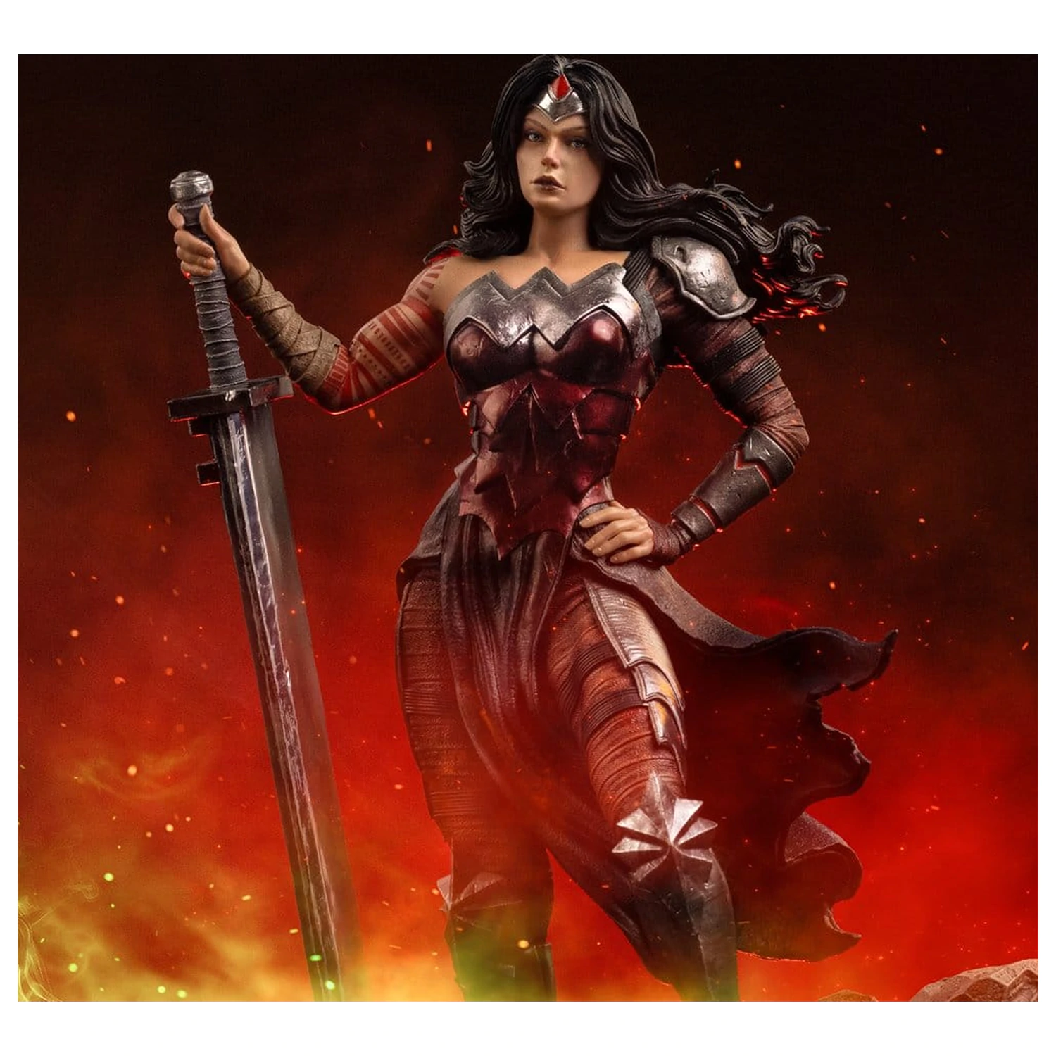 DC Comics Art Scale socha 1/10 Wonder Woman Absolute 25 cm fotografii produktu