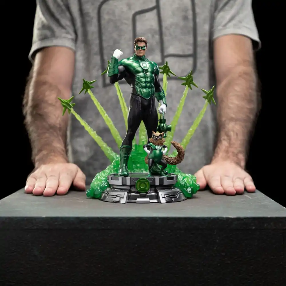 DC Comics Art Scale Deluxe Socha 1/10 Green Lantern Unleashed 24 cm fotografii produktu