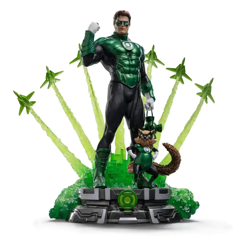 DC Comics Art Scale Deluxe Socha 1/10 Green Lantern Unleashed 24 cm fotografii produktu