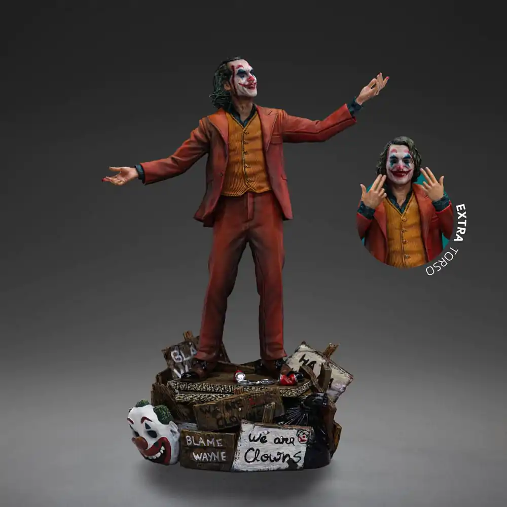 DC Comics Art Scale Deluxe Socha 1/10 Joker (Arthur Fleck) 19 cm fotografii produktu