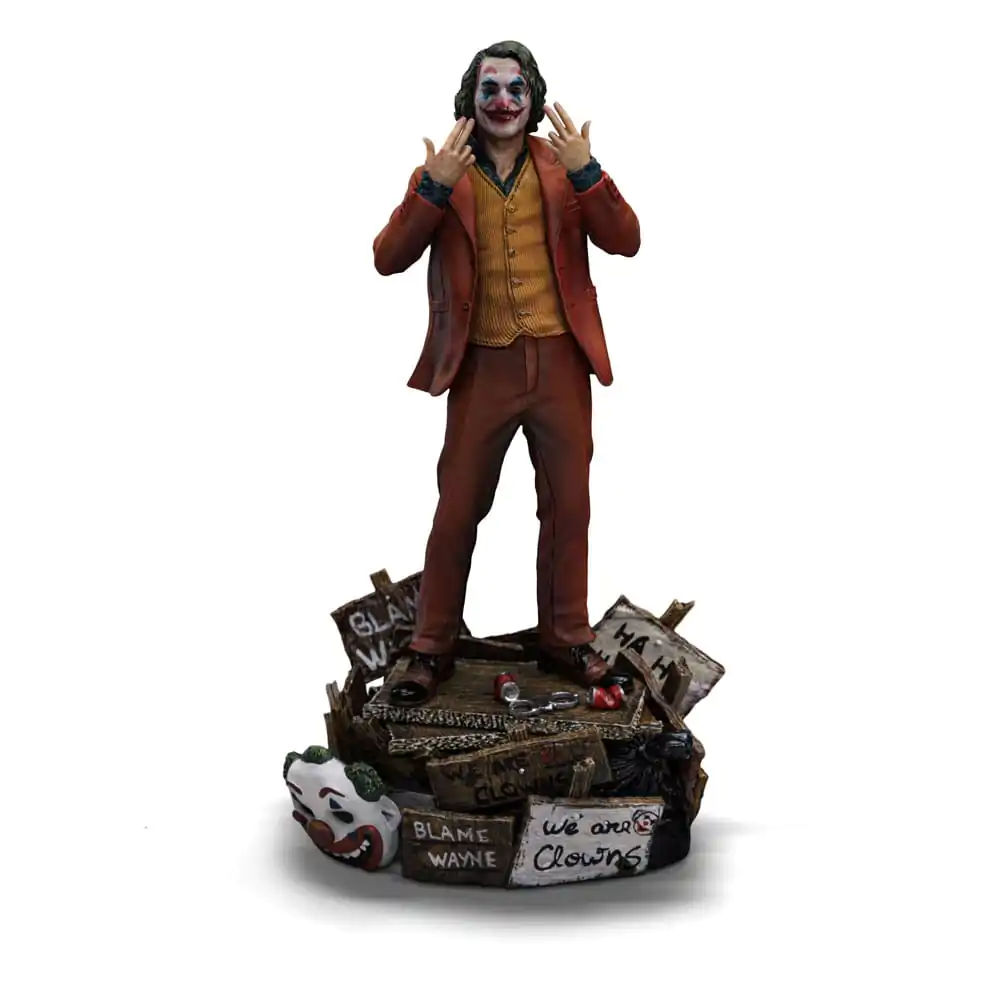 DC Comics Art Scale Deluxe Socha 1/10 Joker (Arthur Fleck) 19 cm fotografii produktu