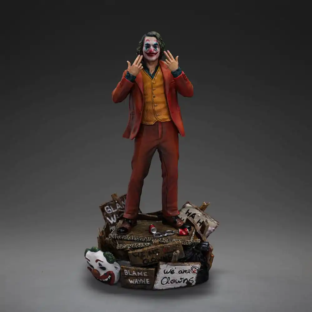 DC Comics Art Scale Deluxe Socha 1/10 Joker (Arthur Fleck) 19 cm fotografii produktu