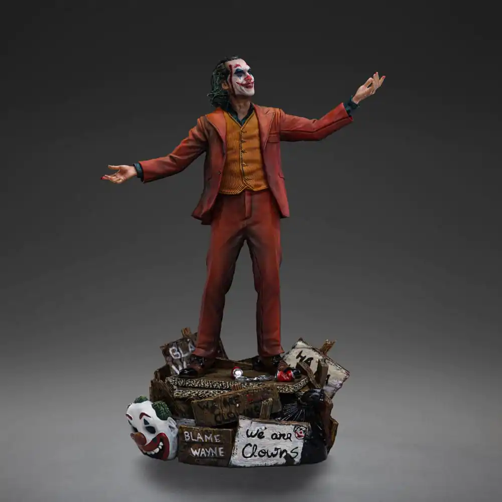 DC Comics Art Scale Deluxe Socha 1/10 Joker (Arthur Fleck) 19 cm fotografii produktu