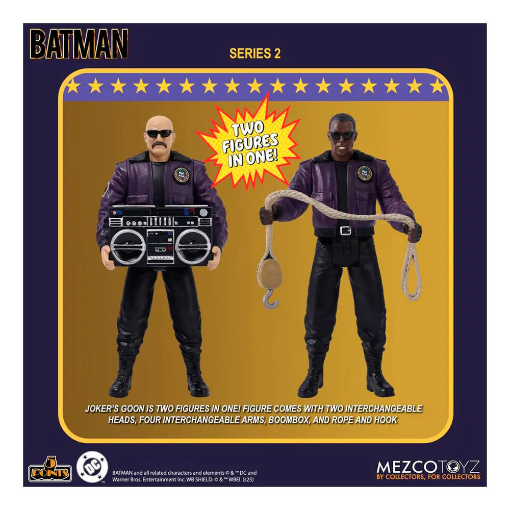 DC Comics Batman 1989 Series 2 Joker Goon Dvě figurky 9,5cm fotografii produktu