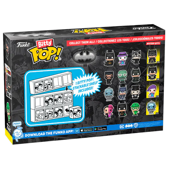 DC Comics Batman 85. výročí Bitty Funko POP! Vinylová figurka 4-Pack Batman fotografii produktu