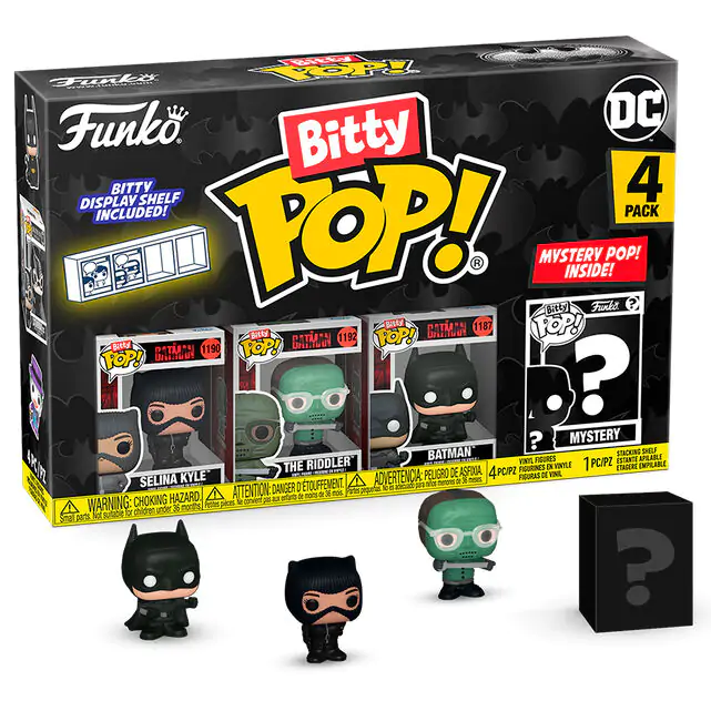 DC Comics Batman 85. výročí Bitty Funko POP! vinylová figurka 4-balení Selina Kyle fotografii produktu