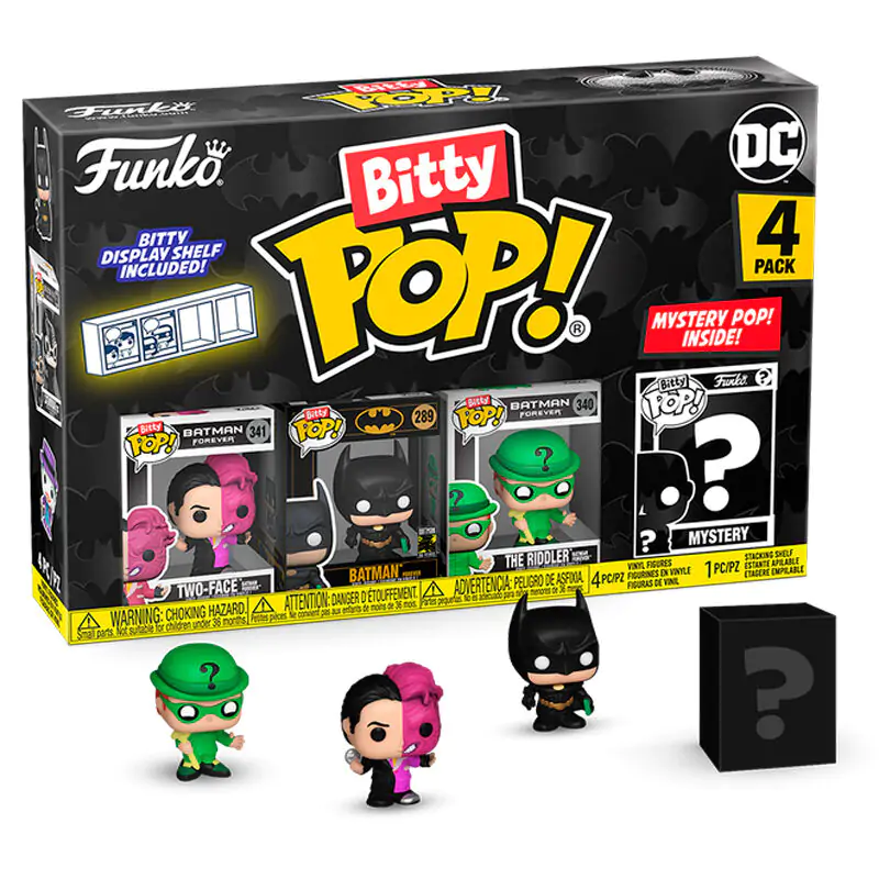 DC Comics Batman 85. výročí Bitty Funko POP! Vinylová figurka 4-pack Two-Face fotografii produktu