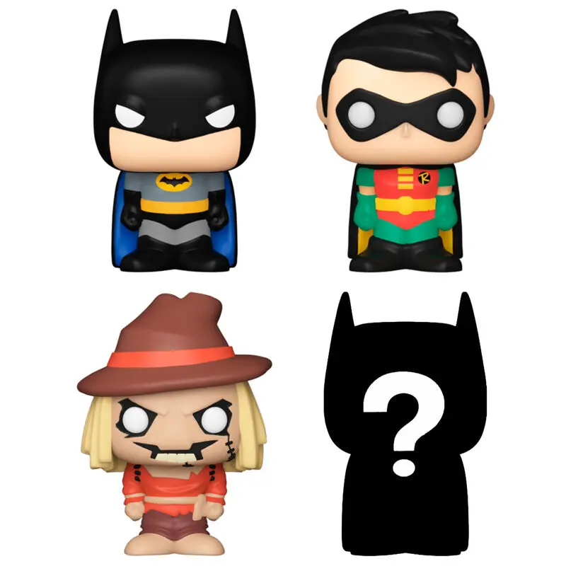 DC Bitty POP! Vinylová figurka 4-balení Batman 2,5 cm fotografii produktu