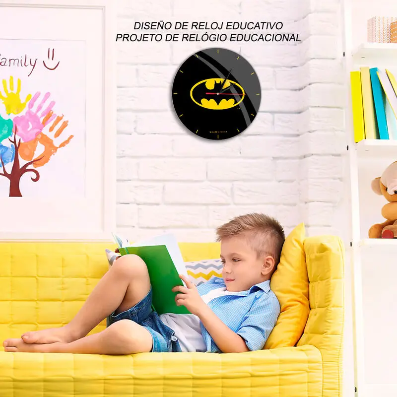 DC Comics Batman nástěnné hodiny fotografii produktu