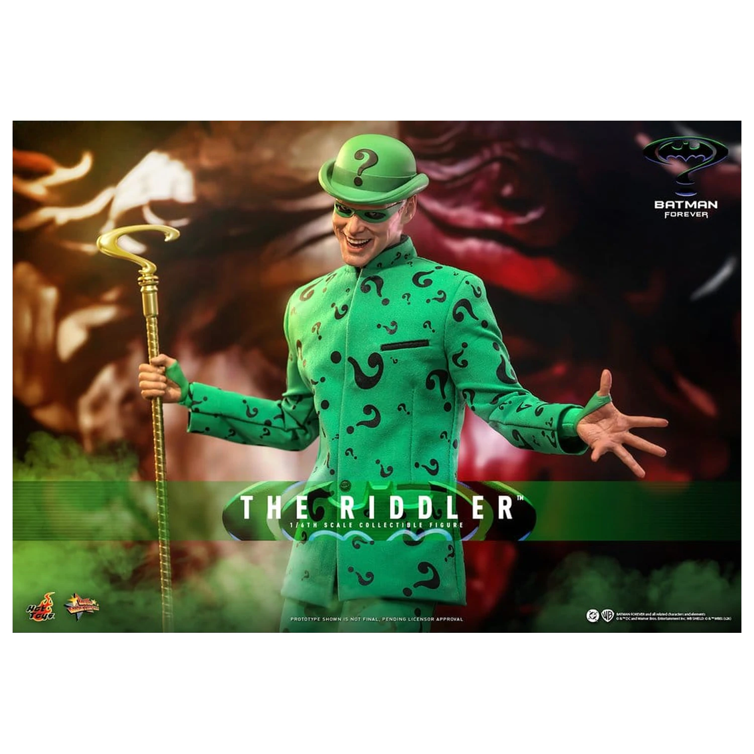 DC Comics Batman Forever Movie Masterpiece akční figurka 1/6 Riddler 31 cm fotografii produktu
