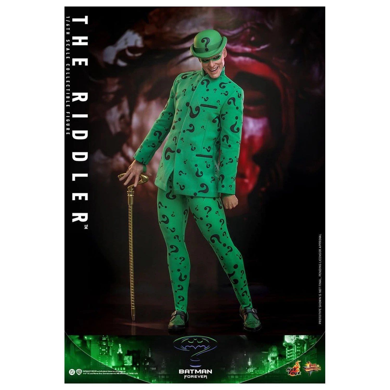 DC Comics Batman Forever Movie Masterpiece akční figurka 1/6 Riddler 31 cm fotografii produktu