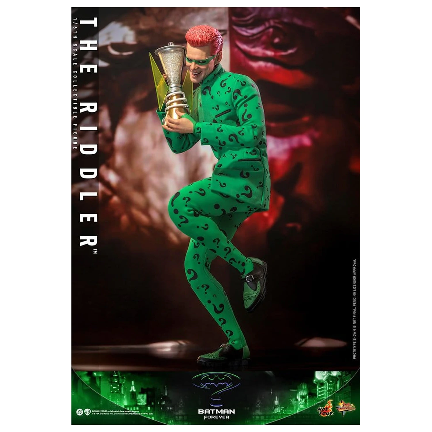 DC Comics Batman Forever Movie Masterpiece akční figurka 1/6 Riddler 31 cm fotografii produktu