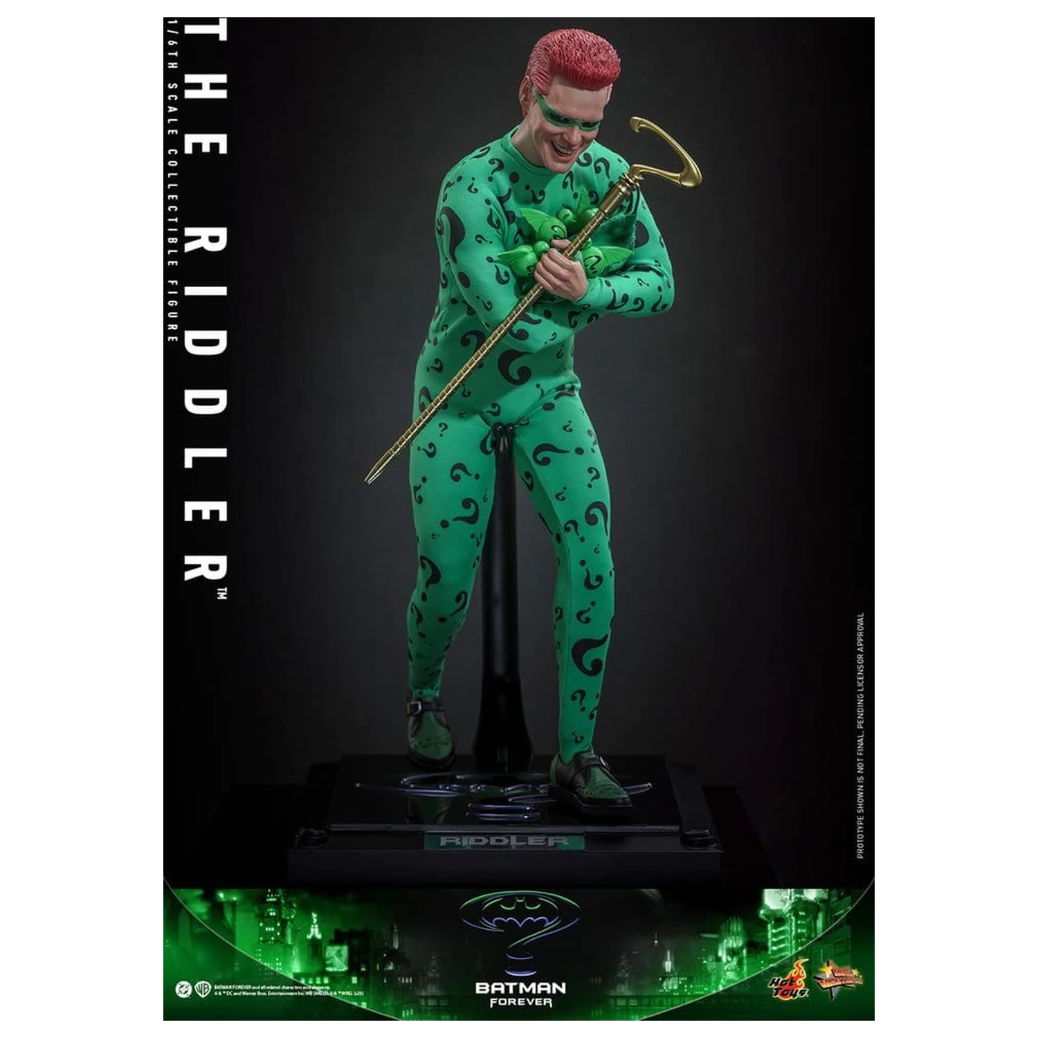 DC Comics Batman Forever Movie Masterpiece akční figurka 1/6 Riddler 31 cm fotografii produktu