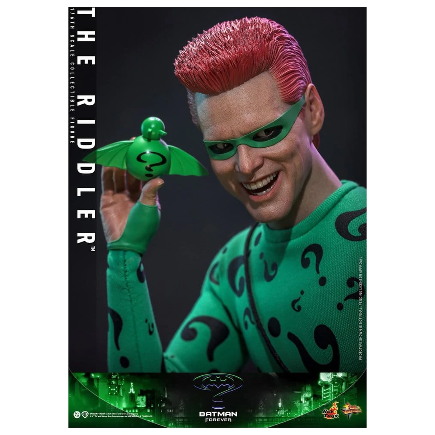 DC Comics Batman Forever Movie Masterpiece akční figurka 1/6 Riddler 31 cm fotografii produktu