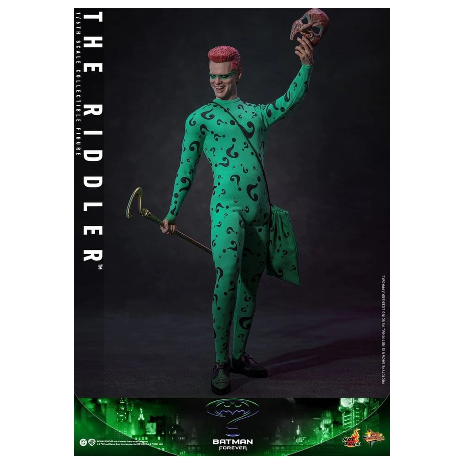 DC Comics Batman Forever Movie Masterpiece akční figurka 1/6 Riddler 31 cm fotografii produktu