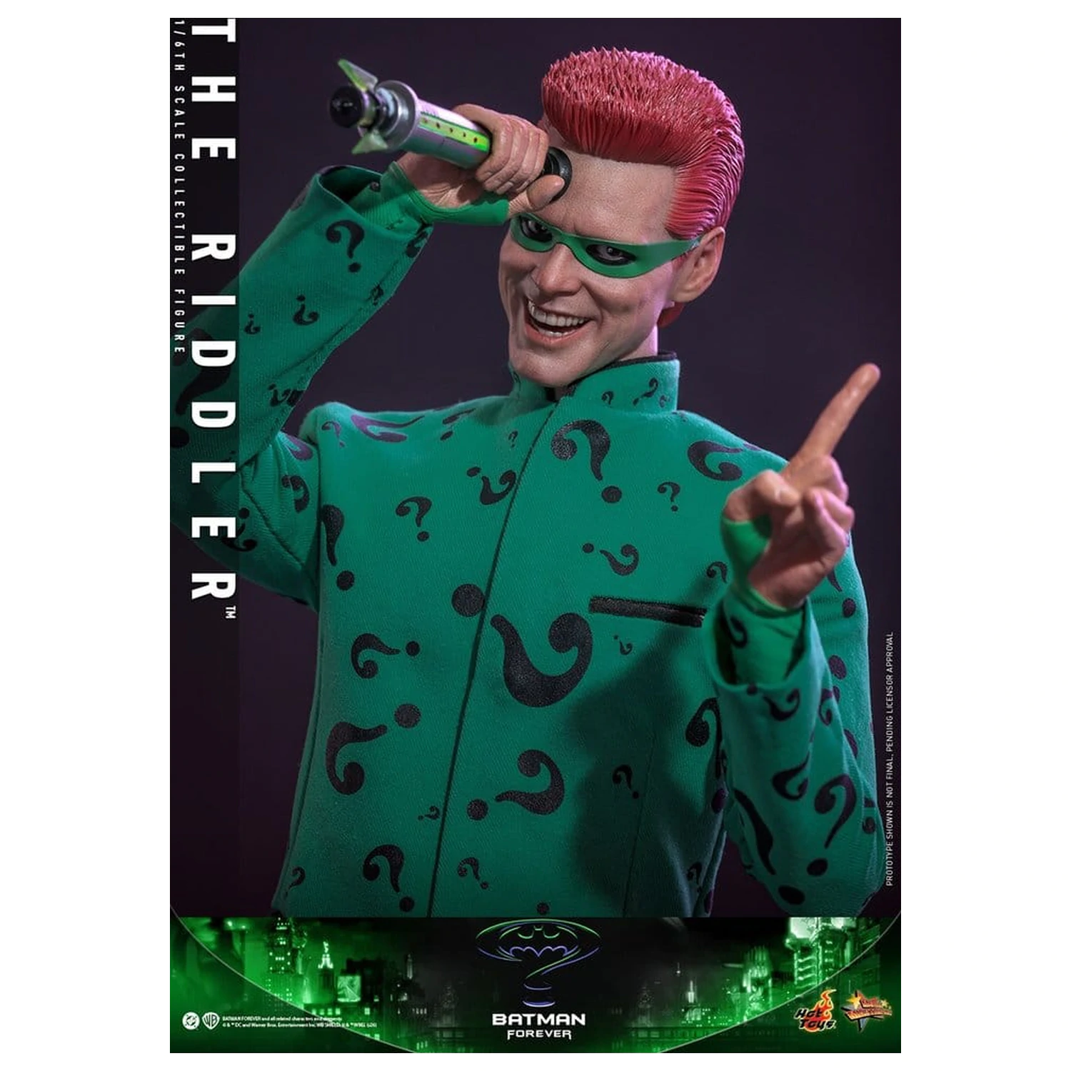 DC Comics Batman Forever Movie Masterpiece akční figurka 1/6 Riddler 31 cm fotografii produktu