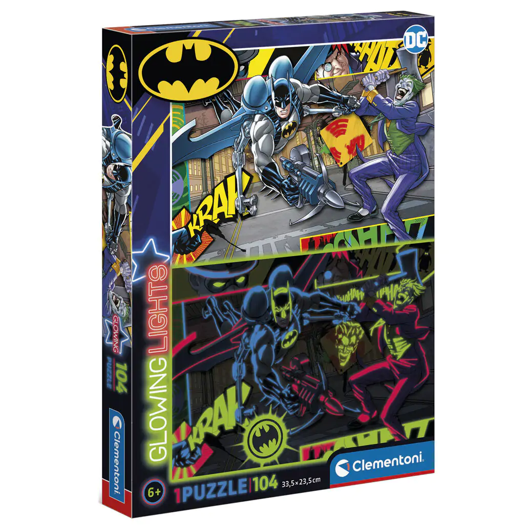 DC Comics Batman svítící puzzle 104 ks fotografii produktu