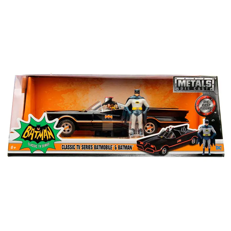 DC Comics Diecast model 1/24 Batman 1966 Classic Batmobile fotografii produktu