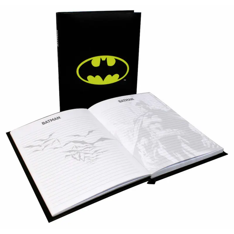 DC Comics Batman logo světelný zápisník fotografii produktu