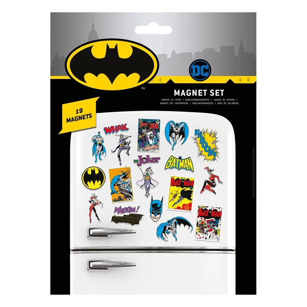 DC Comics Fridge Magnets Batman Retro - Magnetky na lednici fotografii produktu