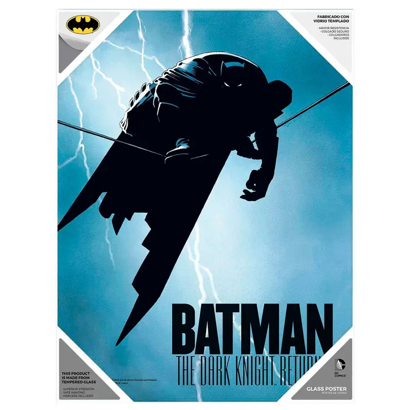 DC Comics Batman The Dark Knight skleněný plakát fotografii produktu