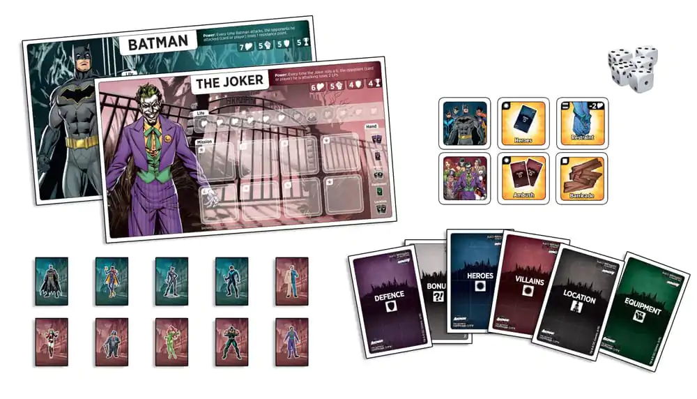 DC Comics Stolní Hra Batman Zachránce Gotham City *Anglická Verze* fotografii produktu