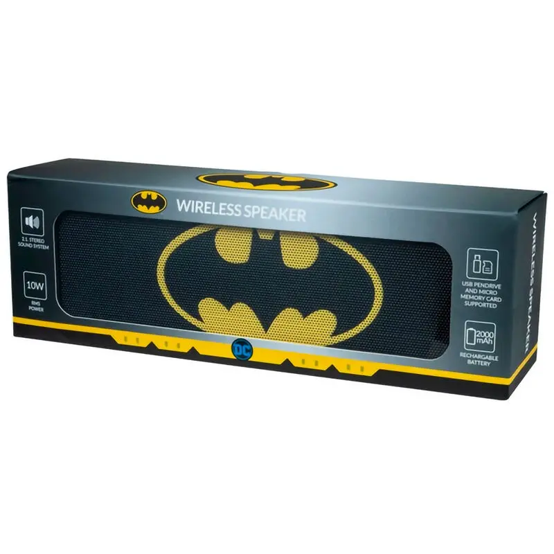 DC Comics Batman Bezdrátový přenosný reproduktor fotografii produktu