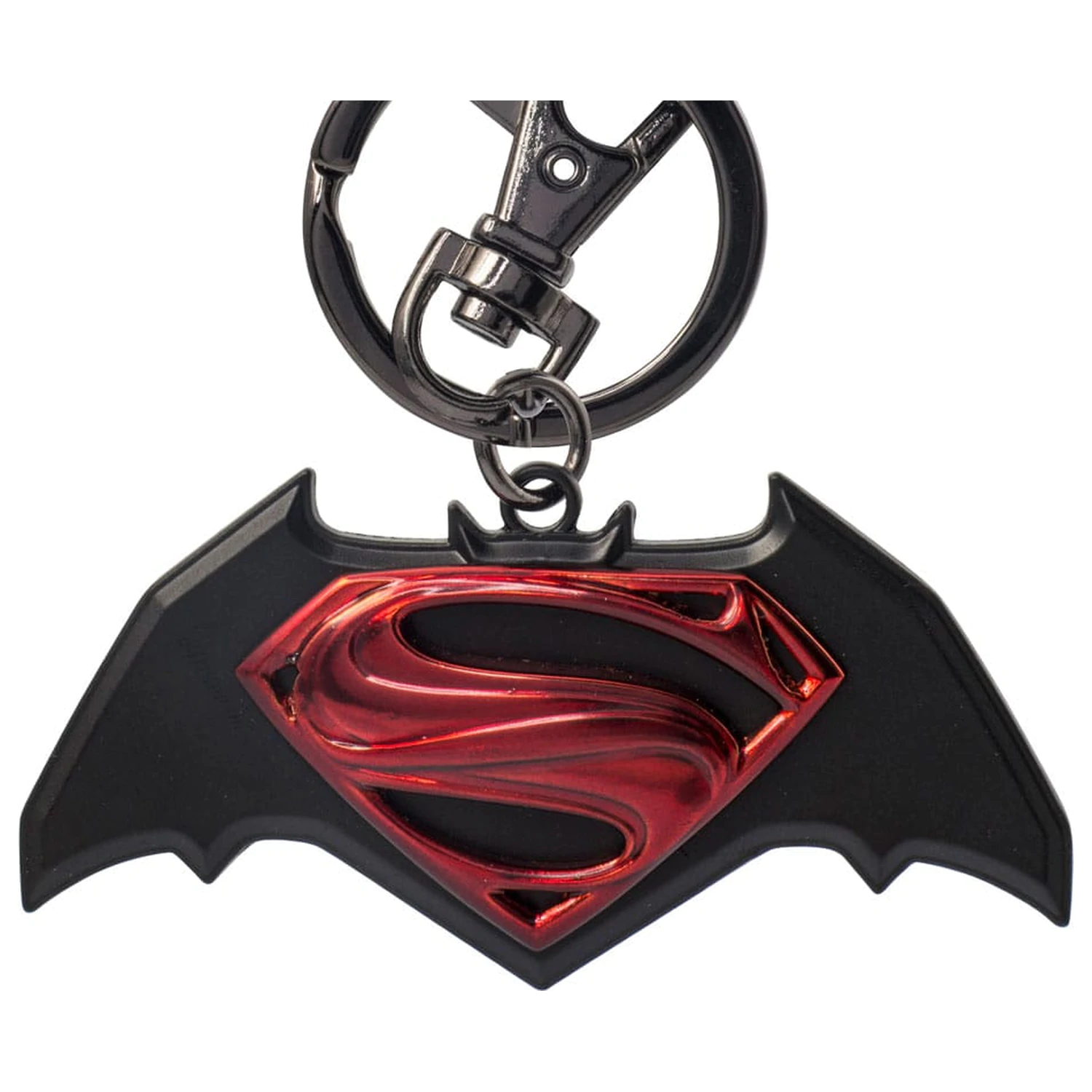 DC Comics Pewter-Klíčenka Batman vs. Superman Logo fotografii produktu