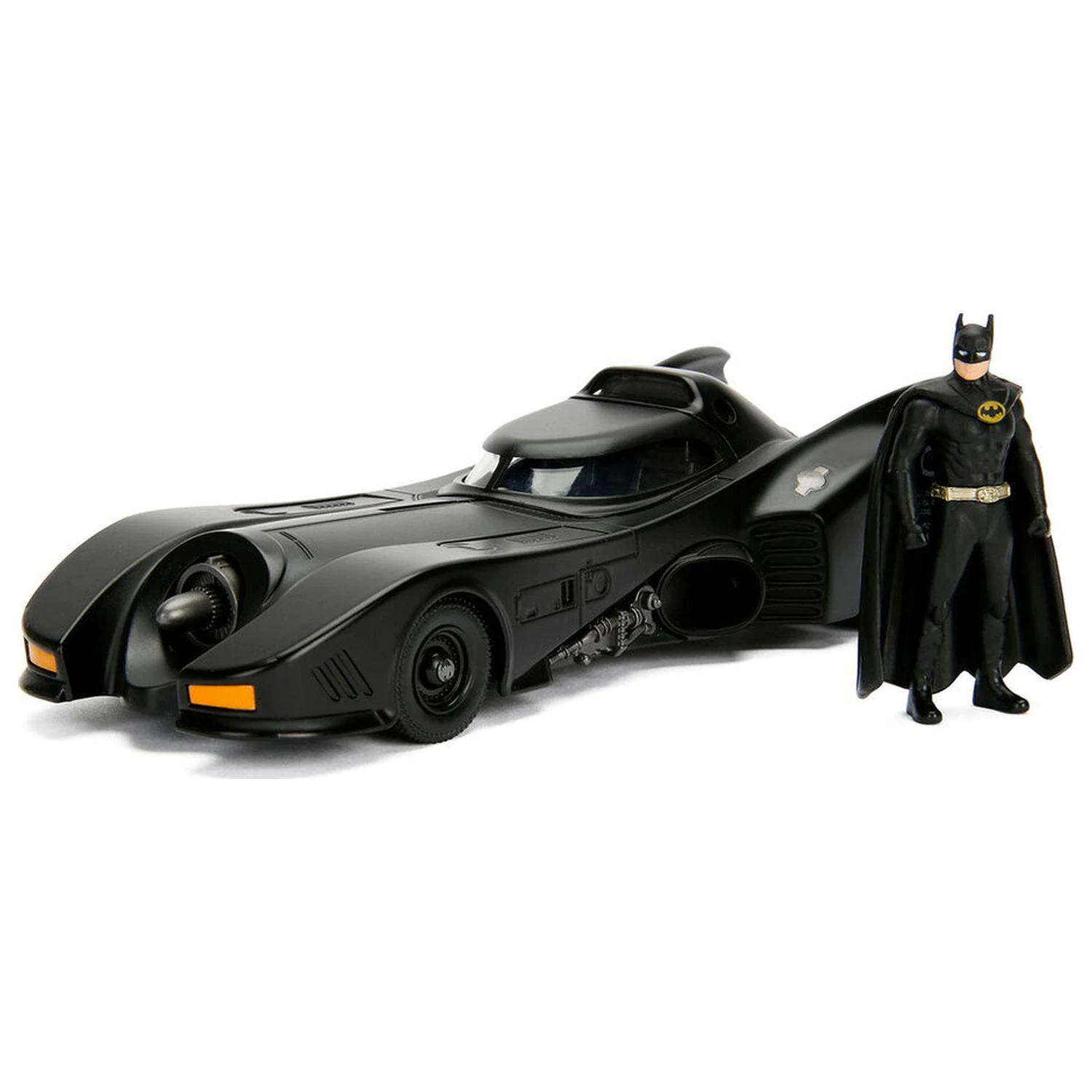DC Comics Batmovil kovové auto + figurka Batman sada fotografii produktu