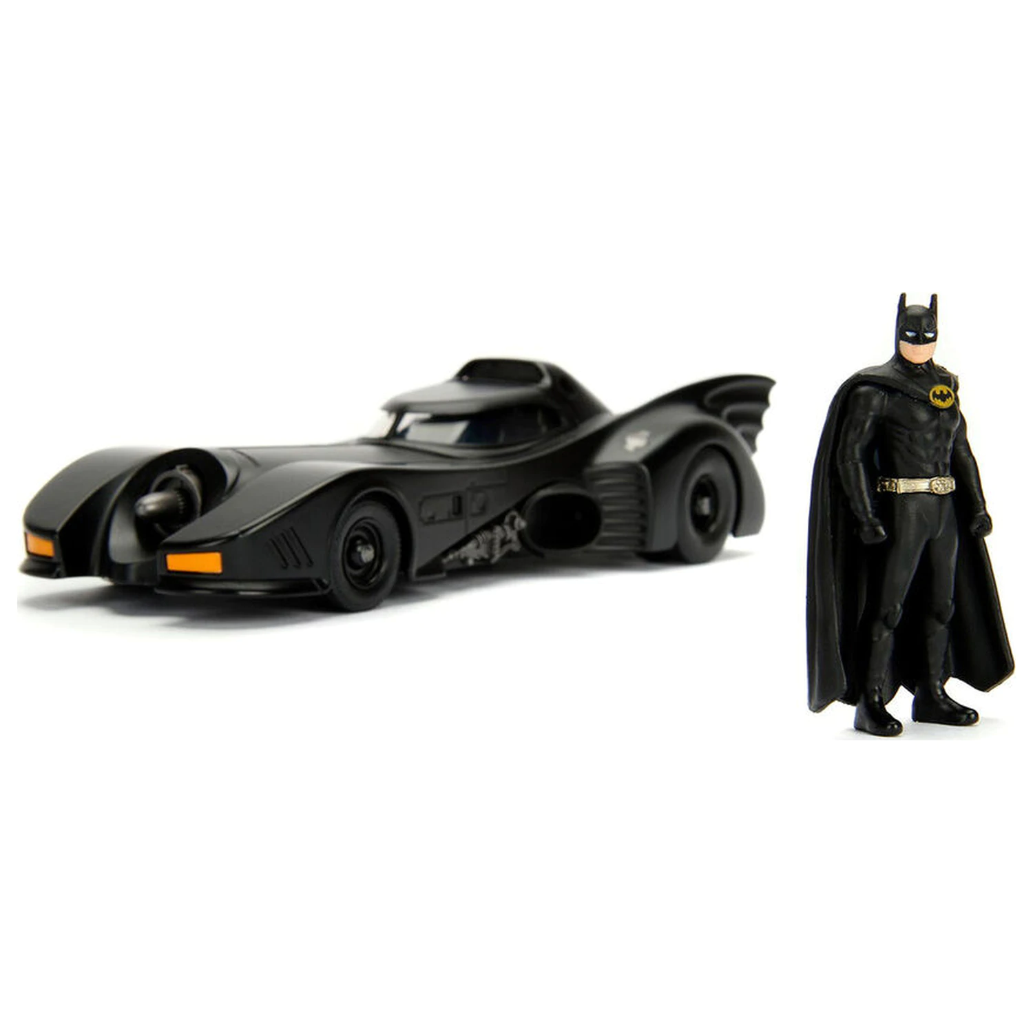 DC Comics Batmovil kovové auto + figurka Batman sada fotografii produktu