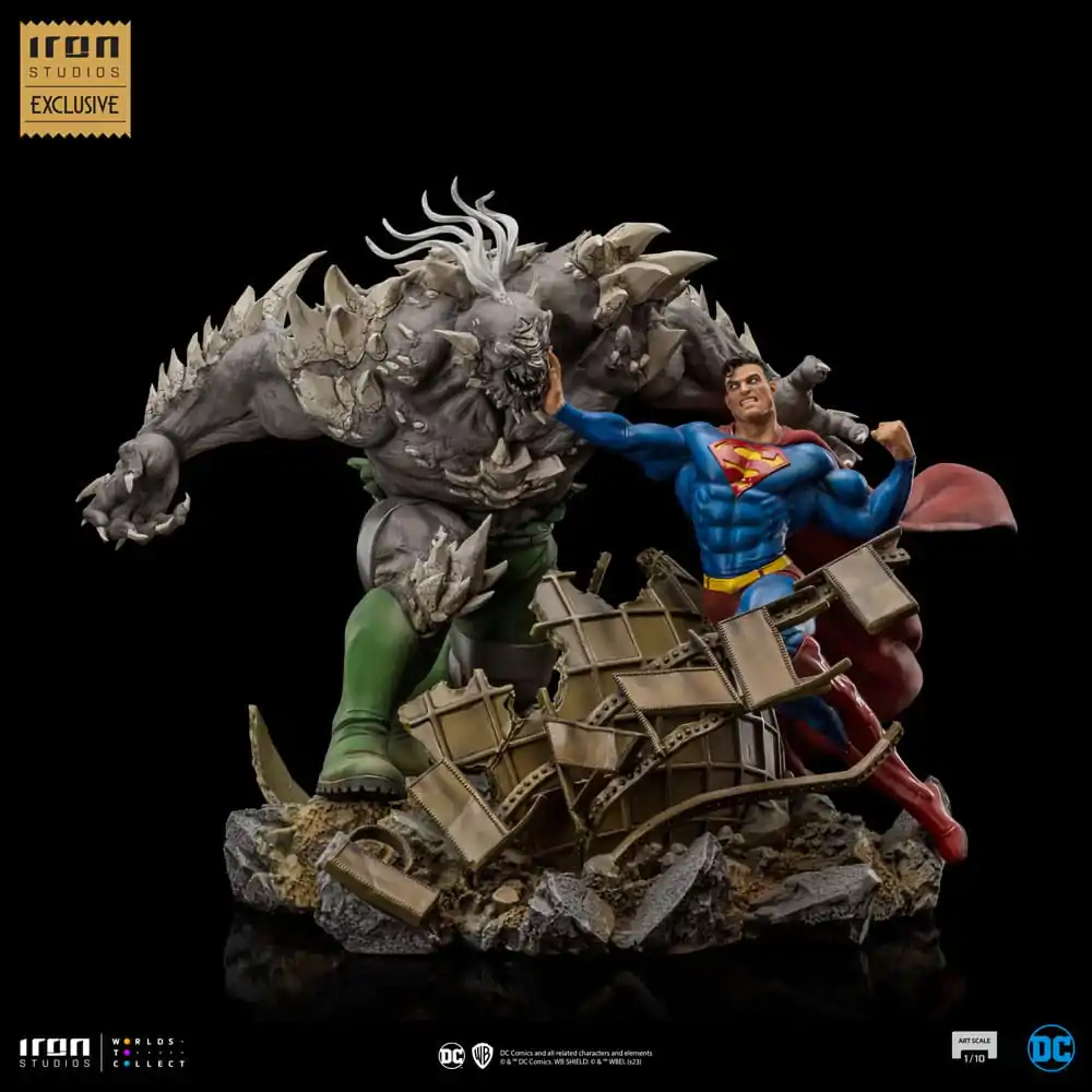 DC Comics BDS Art Scale soška 1/10 Superman vs Doomsday heo EU Exclusive 30 cm fotografii produktu