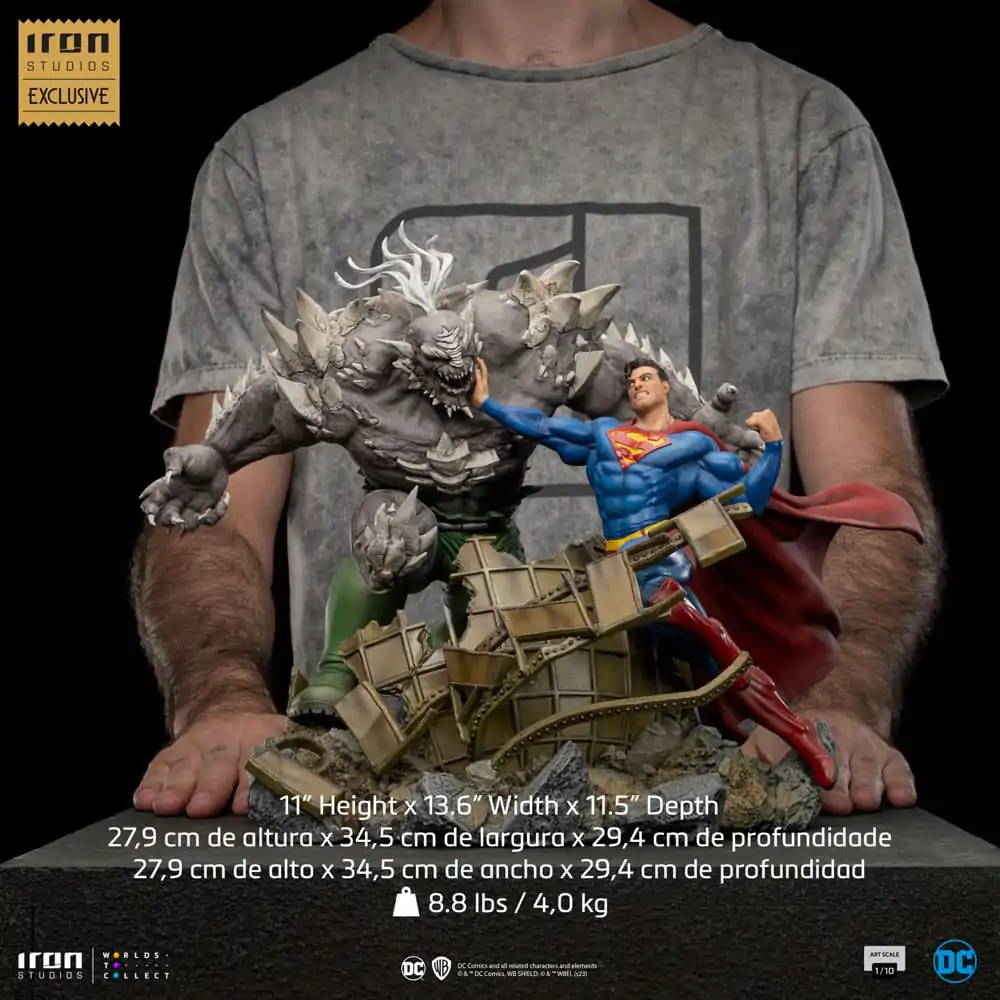 DC Comics BDS Art Scale soška 1/10 Superman vs Doomsday heo EU Exclusive 30 cm fotografii produktu