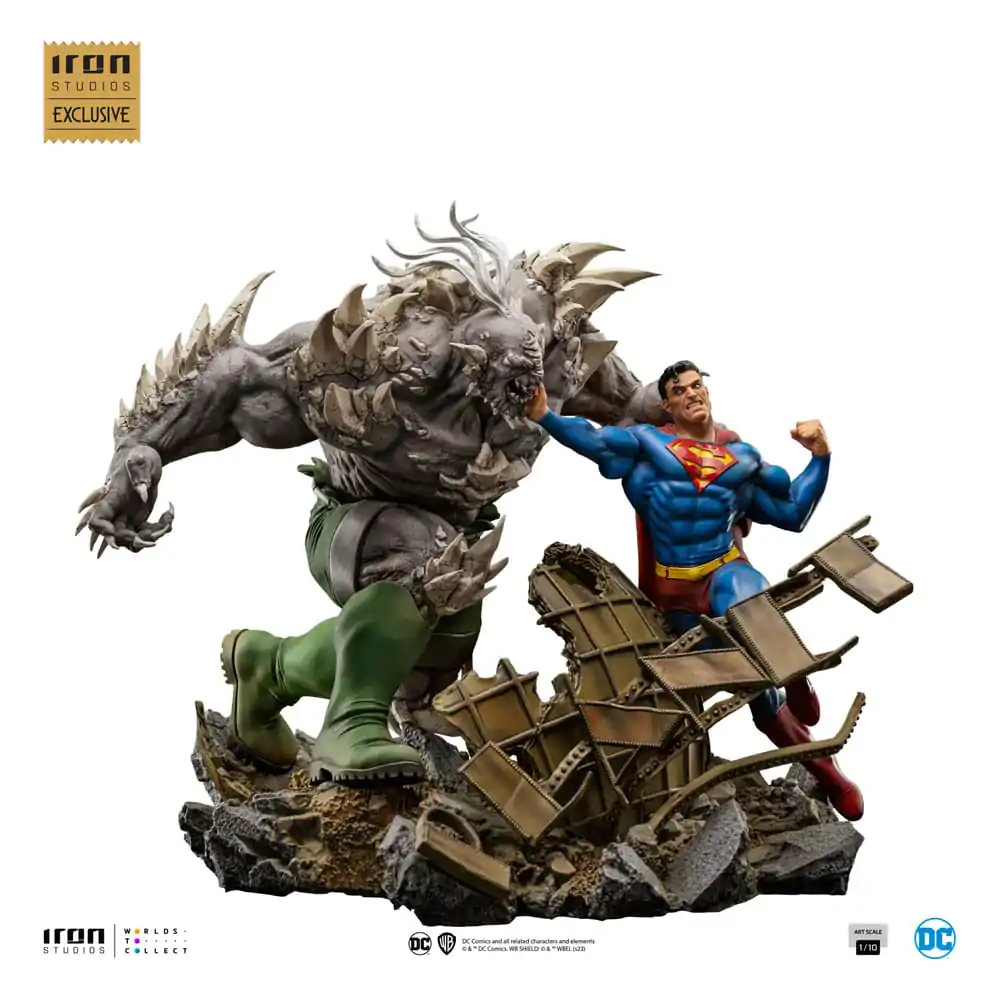 DC Comics BDS Art Scale soška 1/10 Superman vs Doomsday heo EU Exclusive 30 cm fotografii produktu