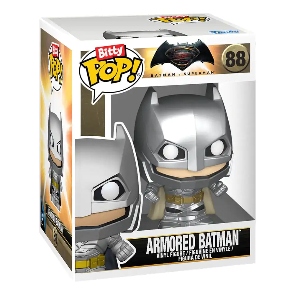 DC Comics Bitty Funko POP! Rides Vinyl Figure Batman s Batmobilem 2,5 cm fotografii produktu