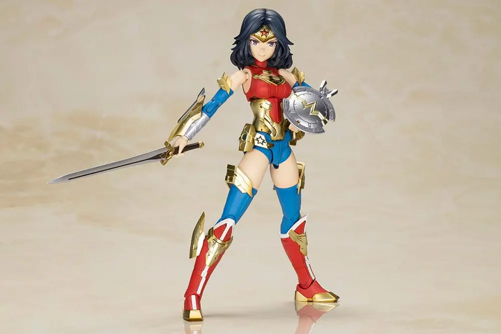DC Comics Cross Frame Girl plastová modelová stavebnice Wonder Woman Humikane Shimada Ver. 16 cm fotografii produktu