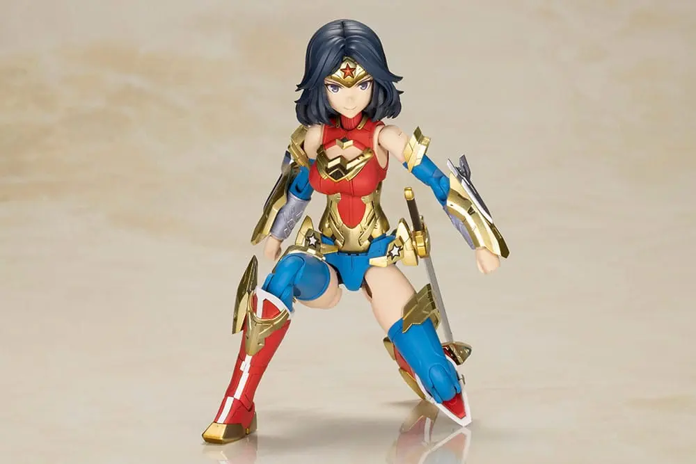 DC Comics Cross Frame Girl plastová modelová stavebnice Wonder Woman Humikane Shimada Ver. 16 cm fotografii produktu