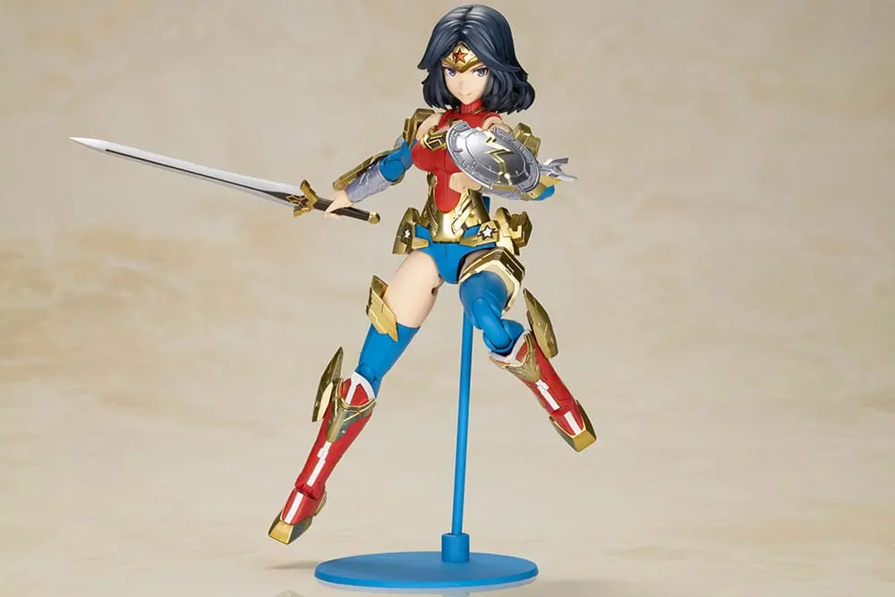 DC Comics Cross Frame Girl plastová modelová stavebnice Wonder Woman Humikane Shimada Ver. 16 cm fotografii produktu